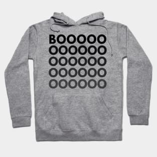 Boooooo. Minimalistic Halloween Design. Simple Halloween Costume Idea Hoodie